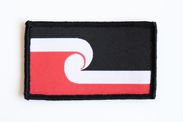 Tino Rangatiratanga Maori Flag - cotton sew on flag patch