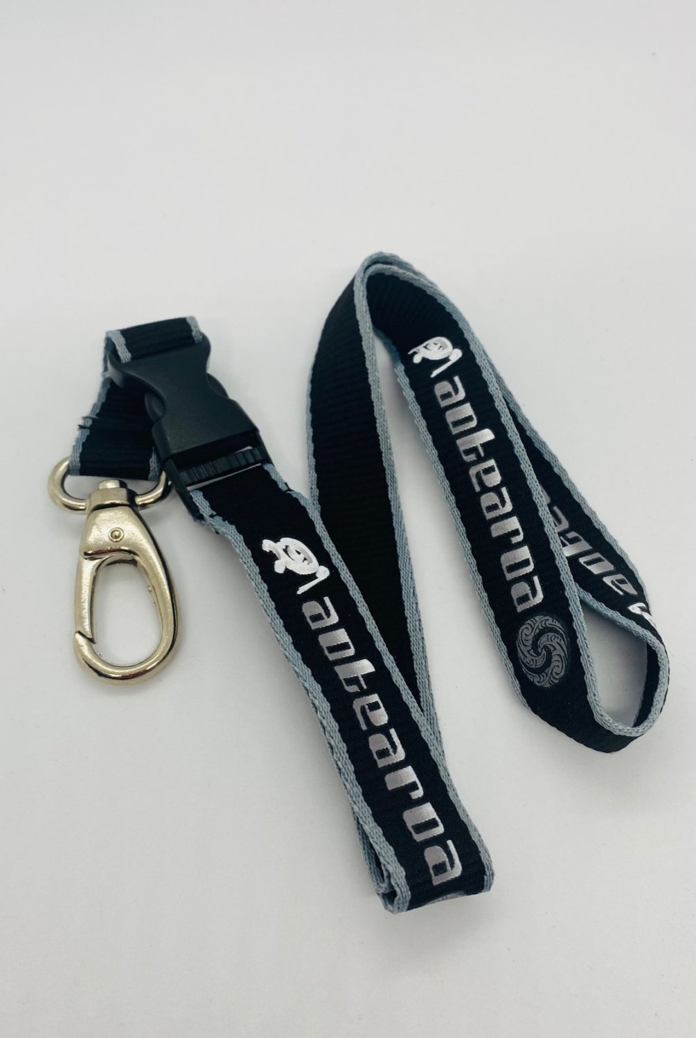 Aotearoa Grey Lanyard - TINO RANGATIRATANGA